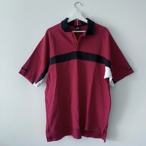 VINTAGE MAROON NIKE POLO SHIRT